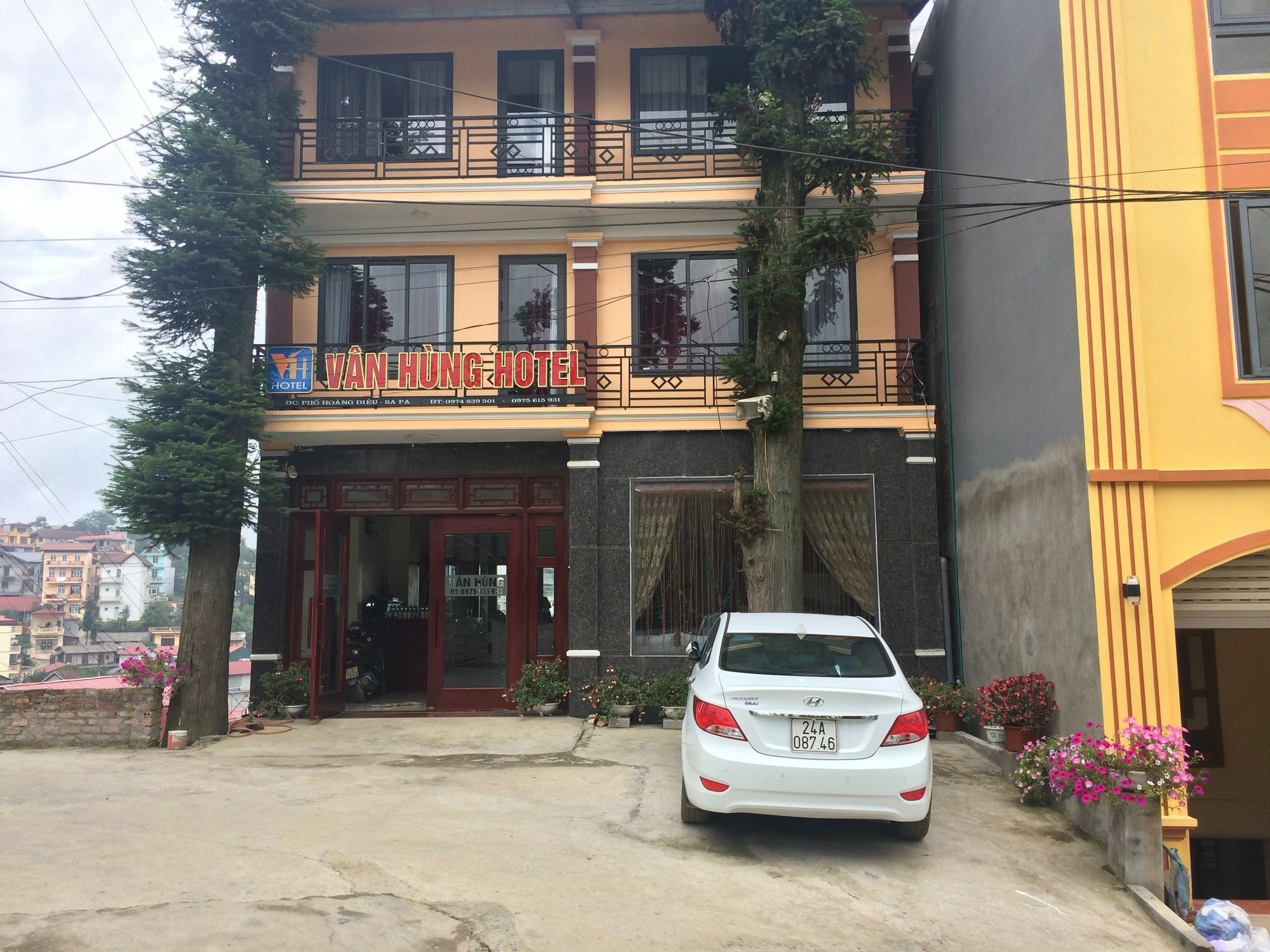 Sapa Van Hung Hotel Exterior foto