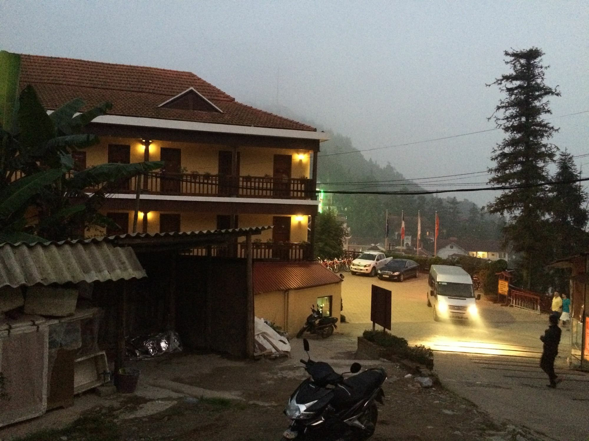 Sapa Van Hung Hotel Exterior foto
